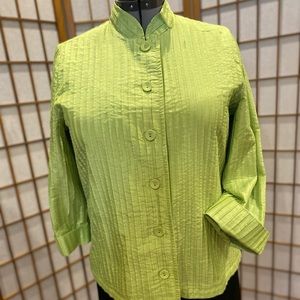 Chicos jacket in spring green